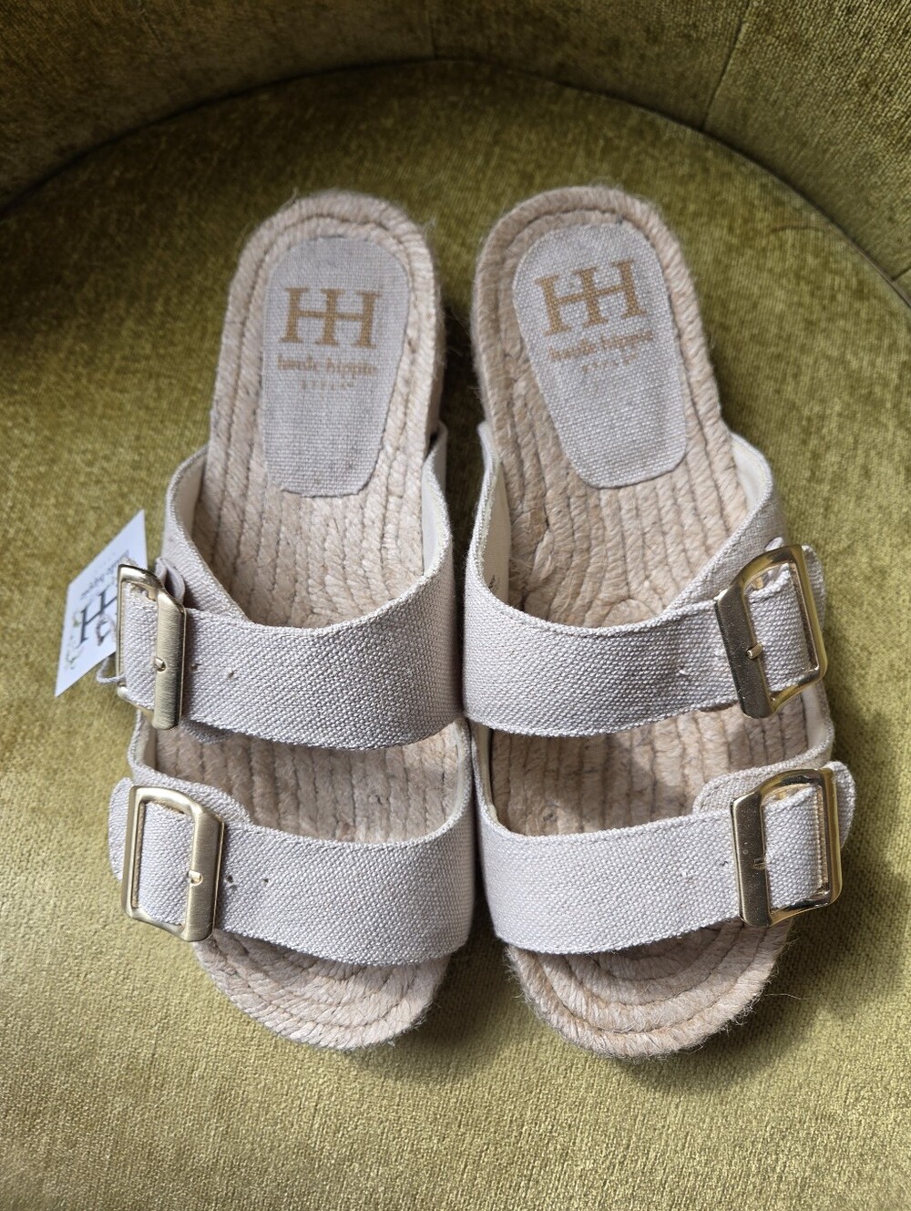 NWT Haute Hippie Slides
